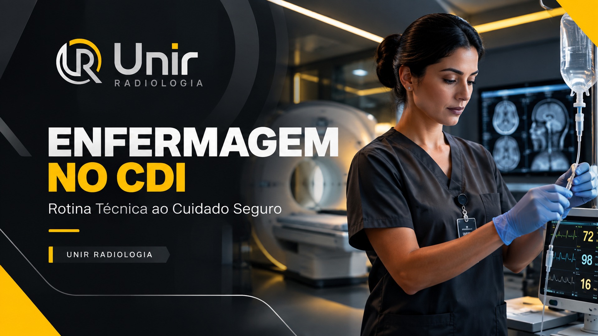 Curso Enfermagem no CDI - Rotina Técnica ao Cuidado Seguro